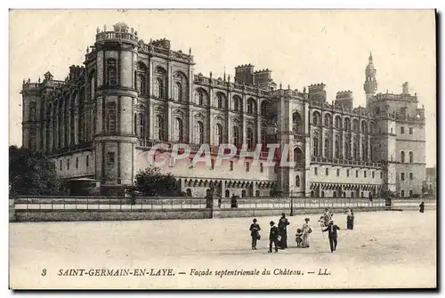 Ansichtskarte AK Saint Germain En Laye Facade Septentrionale du Chateau