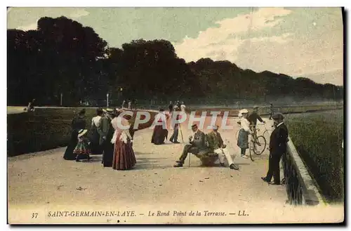 Cartes postales Saint Germain En Laye Le Rond Point de la Terrasse