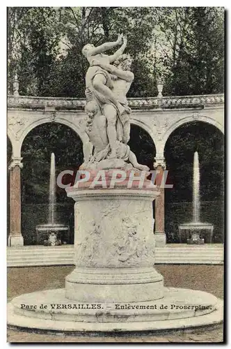 Cartes postales Versailles Enlevement de Proserpine