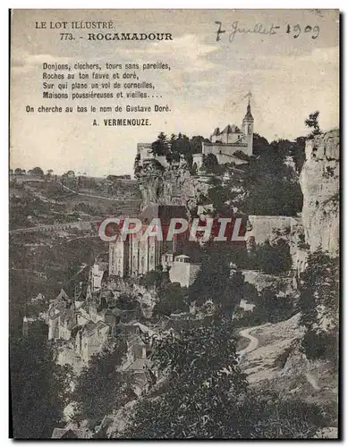 Cartes postales Rocamadour