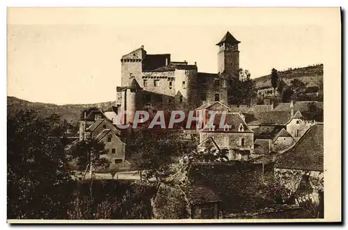 Cartes postales Cajarc Chateau Feodal de Saivagnac