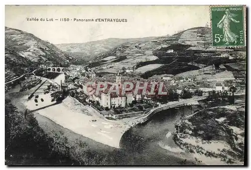 Cartes postales Panorama d&#39Entraygues