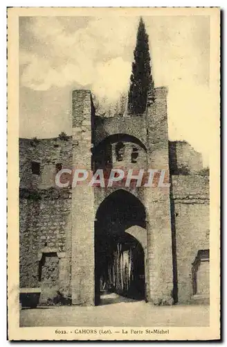 Cartes postales Cahors La porte St Michel