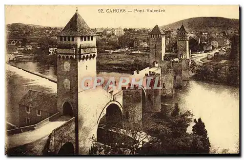 Cartes postales Cahors Pont Valentre