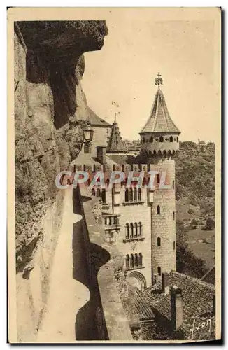 Ansichtskarte AK Rocamadour Chemin de la Maison a Marie