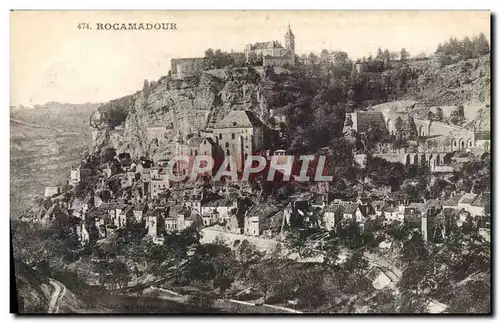 Cartes postales Rocamadour