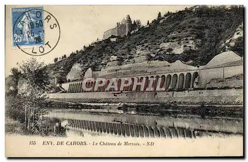 Cartes postales Cahors Le Chateau de Mertues