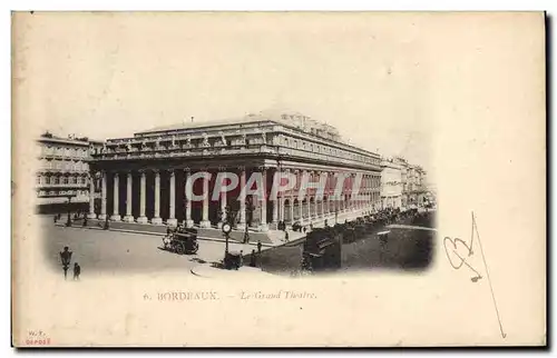 Cartes postales Bordeaux Le Grand Theatre