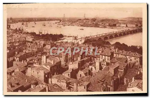 Cartes postales Bordeaux Panorama de la tour Saint Michel