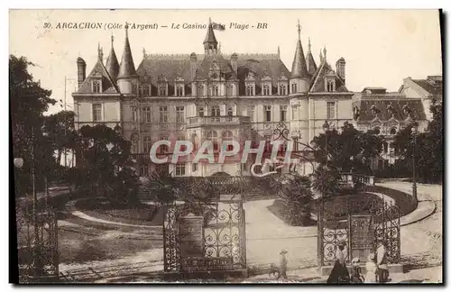 Cartes postales Arcachon Le Casino de la Plage