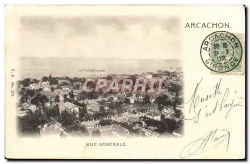 Cartes postales Arcachon Vue Generale