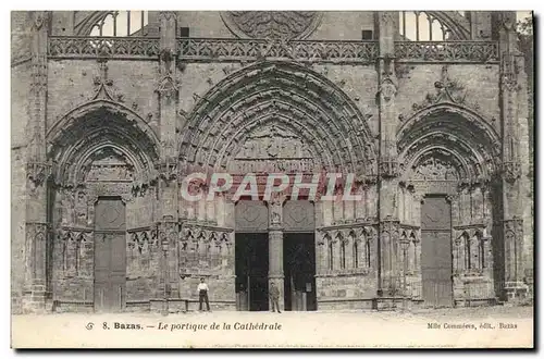 Cartes postales Bazas Le portique de la Catherale