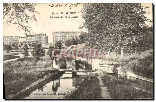 Cartes postales Valence Un coin du Parc Jouvet