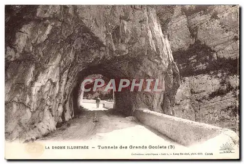 Cartes postales Route des Grands Goulets Tunnels