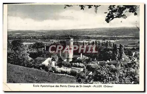 Cartes postales Ecole Apostolique des Petits Clercs de St Joseph Allex