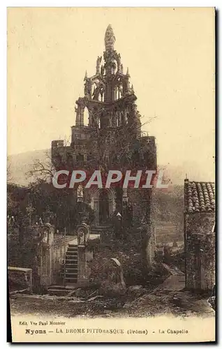 Ansichtskarte AK Nyons Notre Dame du Bon Secours La chapelle