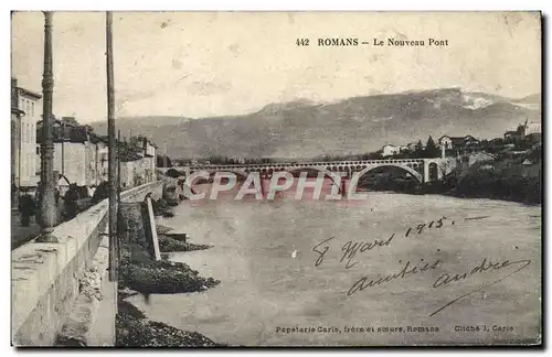 Cartes postales Romans Le Nouveau Pont