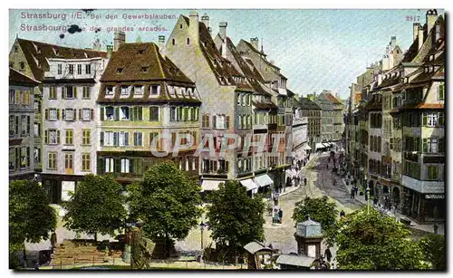 Cartes postales Strassburg Bei den Gewerbslauben