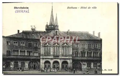 Cartes postales Obernai Hotel de Ville