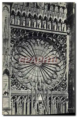 Cartes postales Strasbourg La cathedrale Rosace