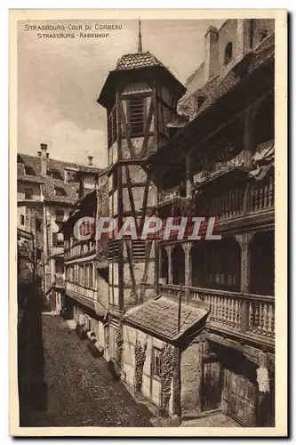 Cartes postales Strasbourg Cour Du Corbeau