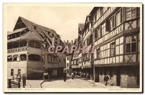 Cartes postales Strasbourg Bain Aux Plantes