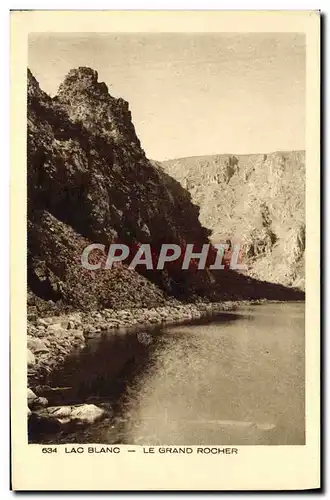 Cartes postales Lac Blanc Le Grand Rocher