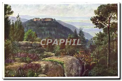 Cartes postales Mont Ste Odile et Mur Paien