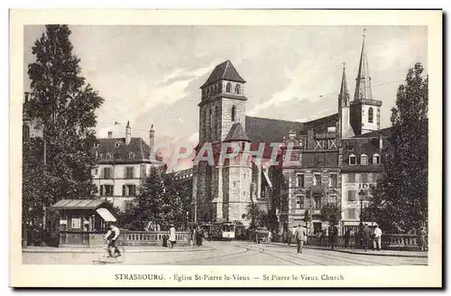 Cartes postales Strasbourg Eglise St Pierre le Vieux