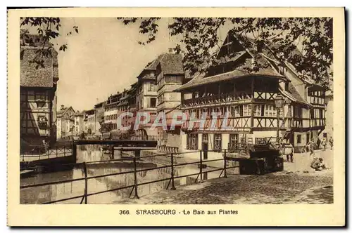 Cartes postales Strasbourg Le Bain Aux Plantes