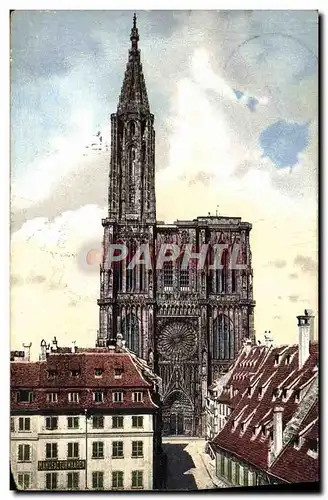 Cartes postales Strasbourg La Cathedrale