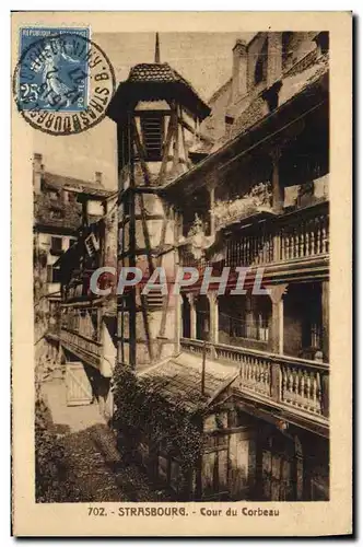 Cartes postales Strasbourg Cour du Corbeau