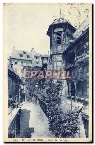 Cartes postales Strasbourg Cour du Corbeau