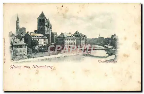 Cartes postales Strasbourg Gruss aus