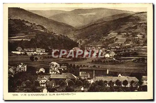 Cartes postales Vue d&#39ensemble sur Barenbach