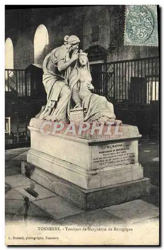 Ansichtskarte AK Tonnerre Tombeau de Marguerite de Bourgogne