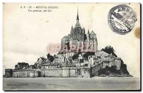 Cartes postales Mont Saint Michel vue Generale