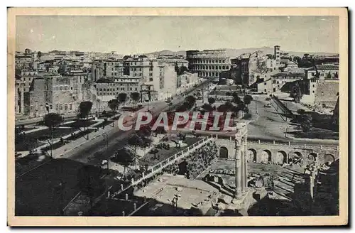 Cartes postales Roma Via Dell&#39lmpero