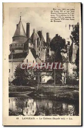 Cartes postales Langeais Le Chateau