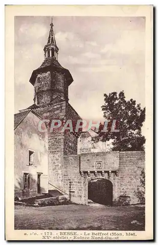 Cartes postales Besse Le Beffroi