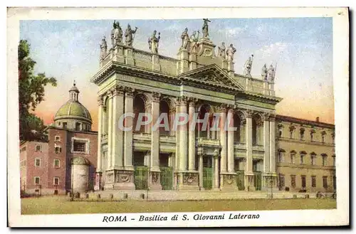 Ansichtskarte AK Roma Basilica di s Giovanni laterano