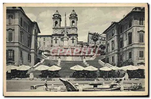 Cartes postales Roma Eglise de la Trinite des Montegnes