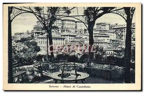 Cartes postales Genova Alture di Castelletto
