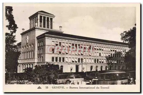 Cartes postales Geneve Bureau International du Travail BIT