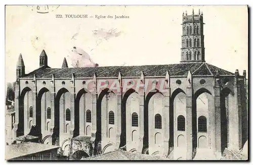 Cartes postales Toulouse Eglise des Jacobins