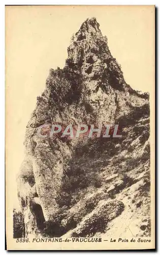 Ansichtskarte AK Fontaine De Vaucluse Le pain De Sucre