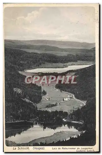 Cartes postales La Schlucht Lacs De Retournemer De Longermar