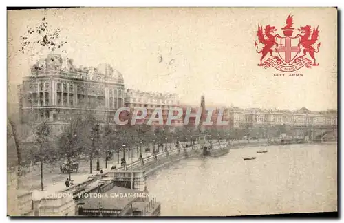 Cartes postales London Victoria Embankment