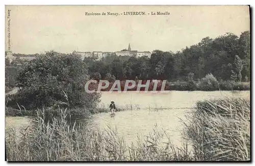 Ansichtskarte AK Environs de Nancy Liverdun La Moselle