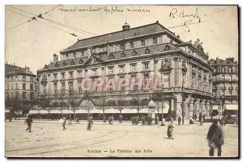 Cartes postales Rouen Le theatre des Arts